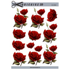Quickies 3D - Røde Roser