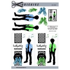 Quickies - Konfirmation indbydelse - Dreng