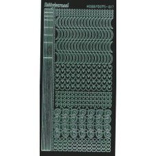 Hobbydots 017 - Christmas Green - Mirror