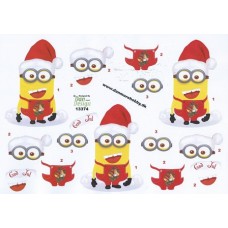 Jul - Minion med nissehue