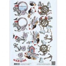 Amy design - Maritime - Anker - Skib - Klokke