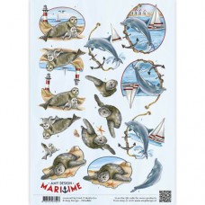 Amy design - Maritime - Skildpadde - Sæler 