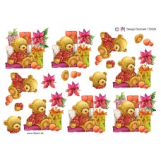 Jul - Bamse med gaver