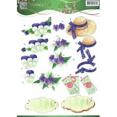 Jeanine/s Art - Blomster - Hatte