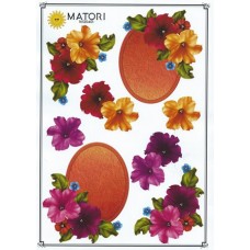 Blomster - Blomster med ramme
