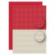 Basis papir  - Jul- Stjerner