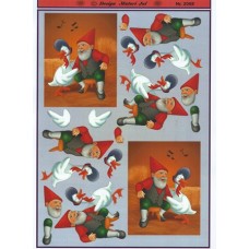 Jul - Nisse med gås