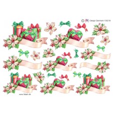 Jul - Gaver med julerose