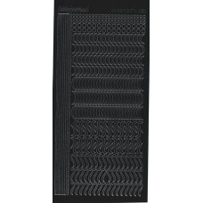 Hobbydots serie  020 - Adhesive Black
