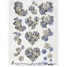 Amy Design -Vintage Winter -  Blomster