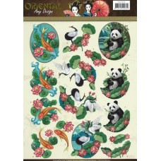 Amy Design - Oriental  - Panda - Fisk