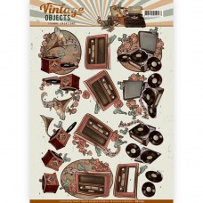 Yvonne Creation - Vintage Objects  - Pladespiller - Radio