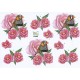 Blomster - Blomst med fugl