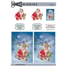 Quickies -  Julemand med landskab
