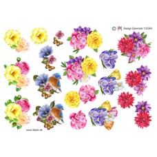 Blomster  - Blomster til små kort