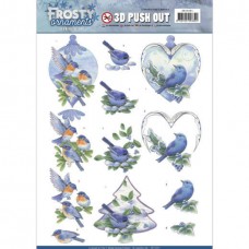 Jeanine/s Art - Frosty Ornaments - Udstans/tryk ud