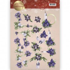 Merry Bright Christmas - Blomsterdekoration