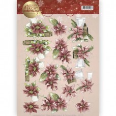 Merry Bright Christmas - Blomsterdekoration