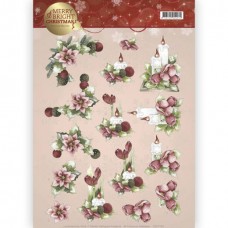 Merry Bright Christmas - Blomsterdekoration