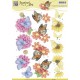 Jeanine/s art - Blomster - Sommerfugle