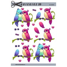 Quickies 3d - Papegøjer