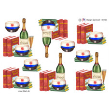 Student - Blå Hue - Bøger - Champagne