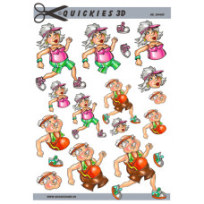Quickies 3d - Løbere - Mand - Kvinde
