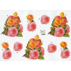 Blomster - Roser i buket