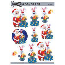 Quickies 3D - Julemand og Kanin