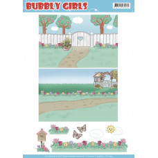 Yvonne Creations - Bubbly Girls - Baggrund
