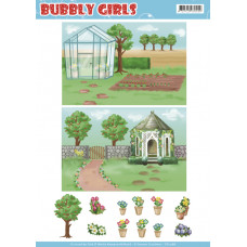 Yvonne Creations - Bubbly Girls - Baggrund