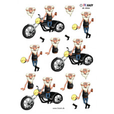 Hm Easy - Mand med motorcykel