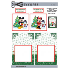 Quickies - Jul  - Minnie med snemand