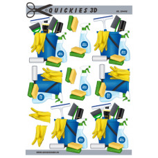 Quickies 3d - Rengørings artikler