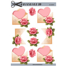Quickies 3d - Hjerte i kuvert