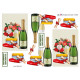 Diverse - Tillykke med uddannelsen - Champagne og bevis