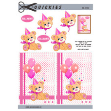 Quickies - Bamse med balloner - Pige