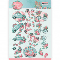 Yvonne Creations - Flowers with a twist - Bil - Cykel - Scooter