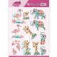 Yvonne Creation - Floral Pink - Elefant - Giraf