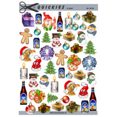 Quickies til scrap - Små juleting