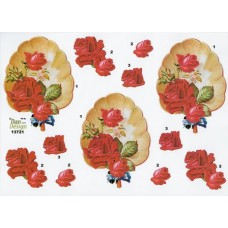 Blomster - Rose i buket
