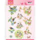 Udstanset -Happy Birds - Fugle