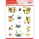Udstanset - Marieke Design - Delicate Flowers - Fugle