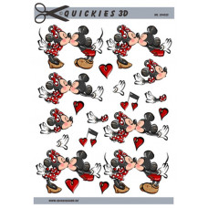 Quickies 3d - Mickey og Minnie som kysser