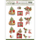 Udstanset - Jeanine/s Art - Christmas Cottage-Dekorationer