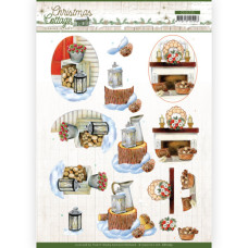 Jul- Jeanine/s Art - Jul - Christmas Cottage  - Dekorationer