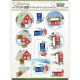 Jul- Jeanine/s Art - Jul - Christmas Cottage  - Landskaber