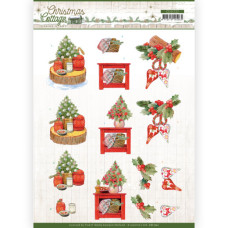 Jul-  Jeanine/s Art - Christmas Cottage - Juledekorationer