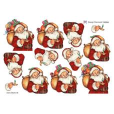 Jul- Julemand med gaver
