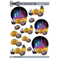 Quickies 3d - Sjove græskar og Disney slottet